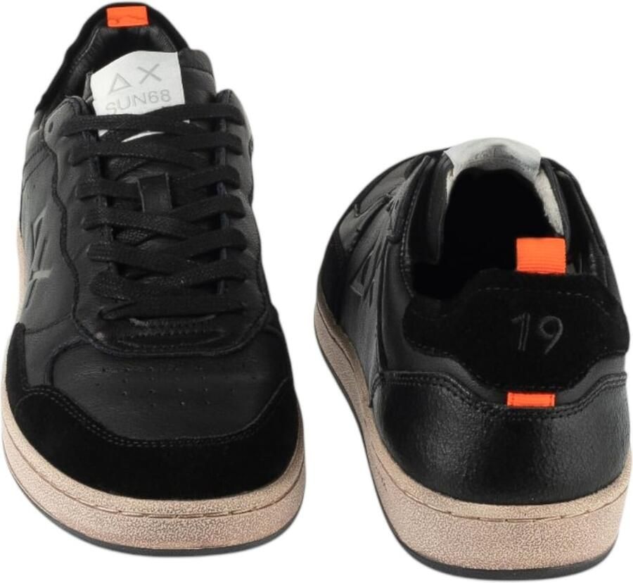 Sun68 Urban Basket Mannen Zwart Sneakers - Foto 5