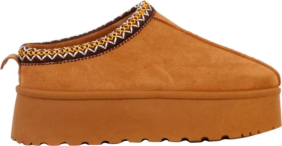 Super Mode Clogs 'Slipper zum Hineinschlüpfen' bruin