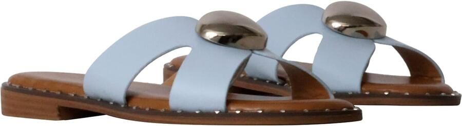 Super Mode Muiltjes 'Pantoletten zum Hineinschlüpfen' champagne - Foto 7