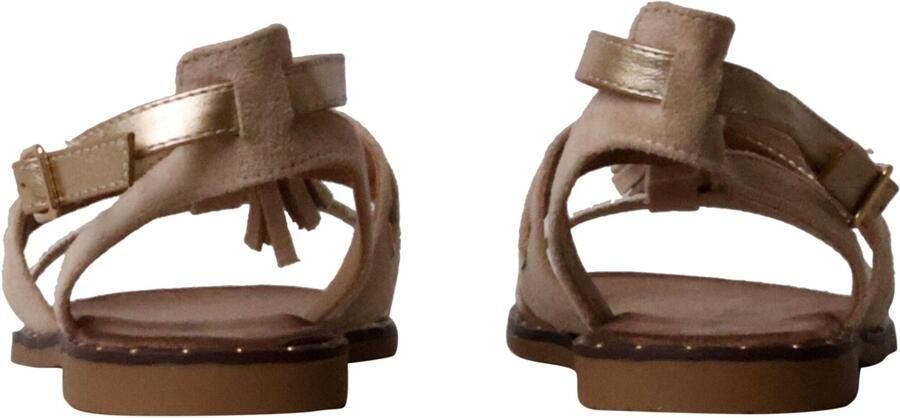 Super Mode Sandaal 'Flache Riemchensandalen' beige - Foto 2