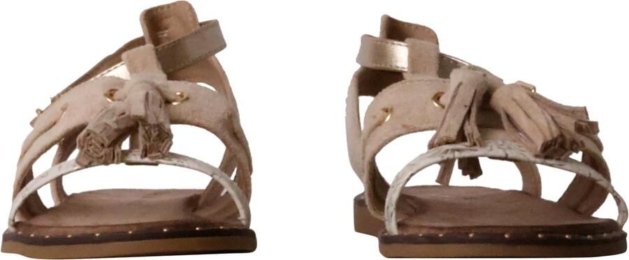 Super Mode Sandaal 'Flache Riemchensandalen' beige - Foto 3