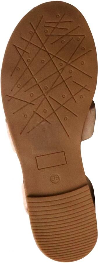 Super Mode Sandaal 'Flache Riemchensandalen' beige - Foto 5