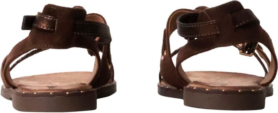 Super Mode Sandaal 'Flache Riemchensandalen' bruin - Foto 5