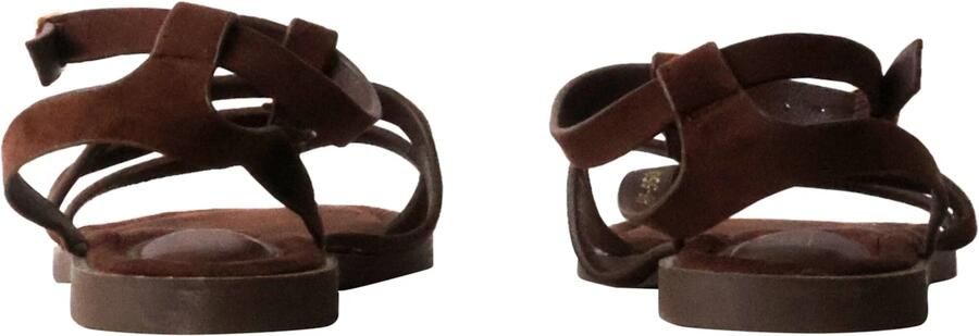 Super Mode Sandaal 'Flache Riemchensandalen von Joalice' bruin - Foto 6