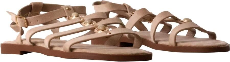 Super Mode Sandaal 'Flache Riemchensandalen von Joalice' groen - Foto 3