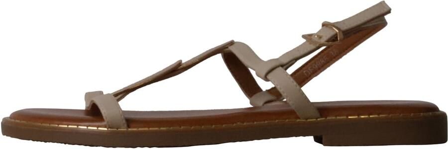 Super Mode Sandaal 'Flache Riemchensandalen von Loevah Paris' beige - Foto 4