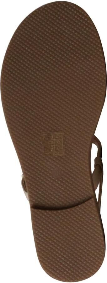 Super Mode Sandaal 'Flache Riemchensandalen von Loevah Paris' beige - Foto 5