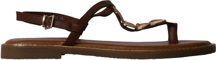 Super Mode Sandaal 'Flache Riemchensandalen von Loevah Paris' bruin - Foto 6