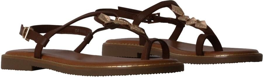 Super Mode Sandaal 'Flache Riemchensandalen von Loevah Paris' bruin - Foto 5