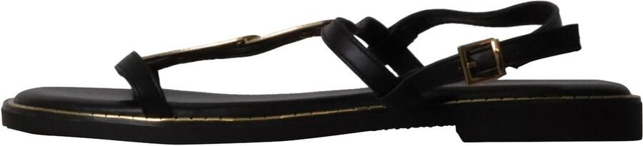 Super Mode Sandaal 'Flache Riemchensandalen von Loevah Paris' zwart - Foto 4