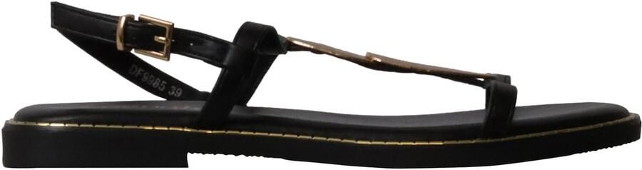 Super Mode Sandaal 'Flache Riemchensandalen von Loevah Paris' zwart - Foto 6
