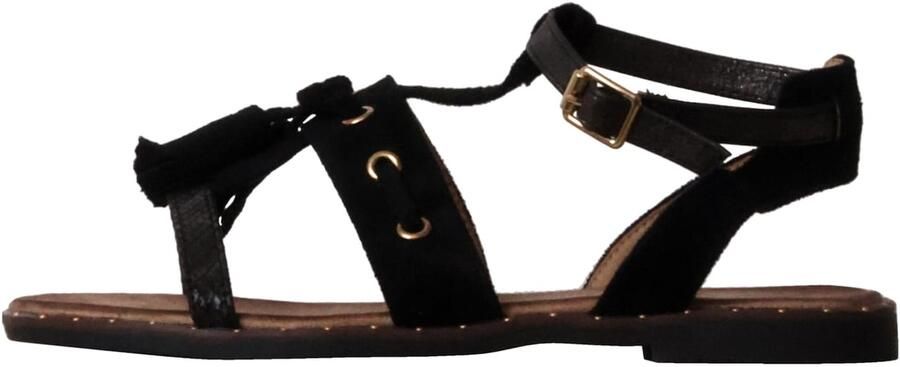 Super Mode Sandaal 'Flache Riemchensandalen' zwart - Foto 3