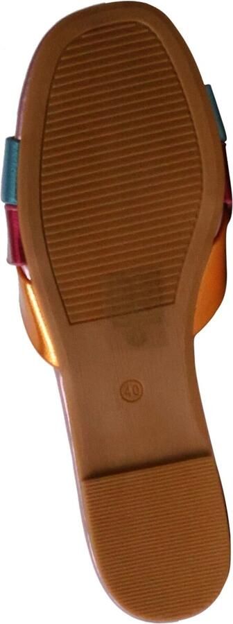 Super Mode Sandaal 'Flache Sandalen zum Hineinschlüpfen von „La Bottine Souriante“' zwart - Foto 3