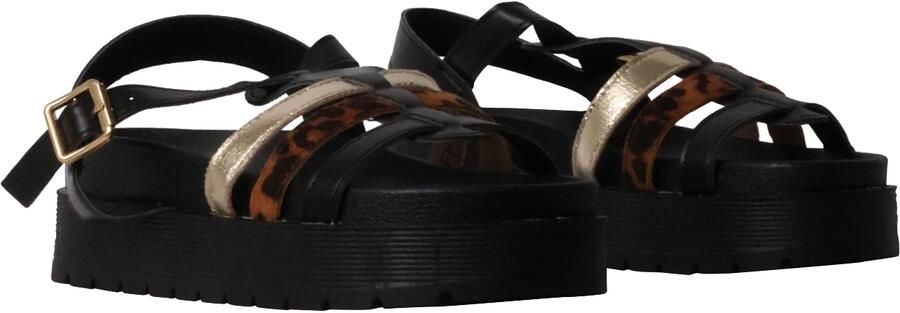 Super Mode Platte sandalen met bandjes van Joalice Paris - Foto 6