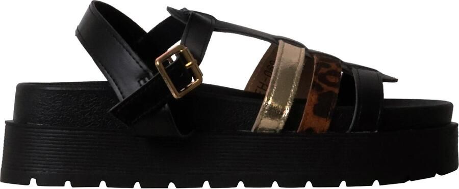 Super Mode Platte sandalen met bandjes van Joalice Paris - Foto 4