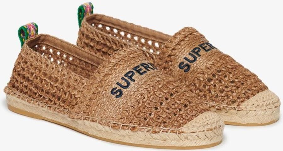 Superdry & Co Espadrilles 'Raffia' champagne gemengde kleuren zwart - Foto 2