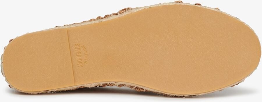 Superdry & Co Espadrilles 'Raffia' champagne gemengde kleuren zwart - Foto 4