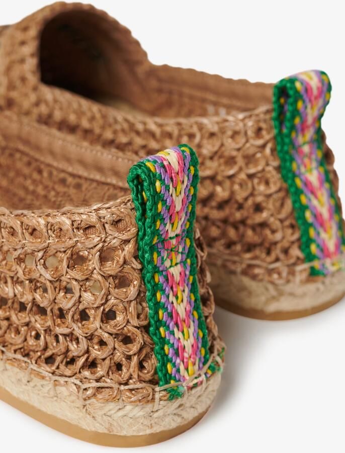 Superdry & Co Espadrilles 'Raffia' champagne gemengde kleuren zwart - Foto 5