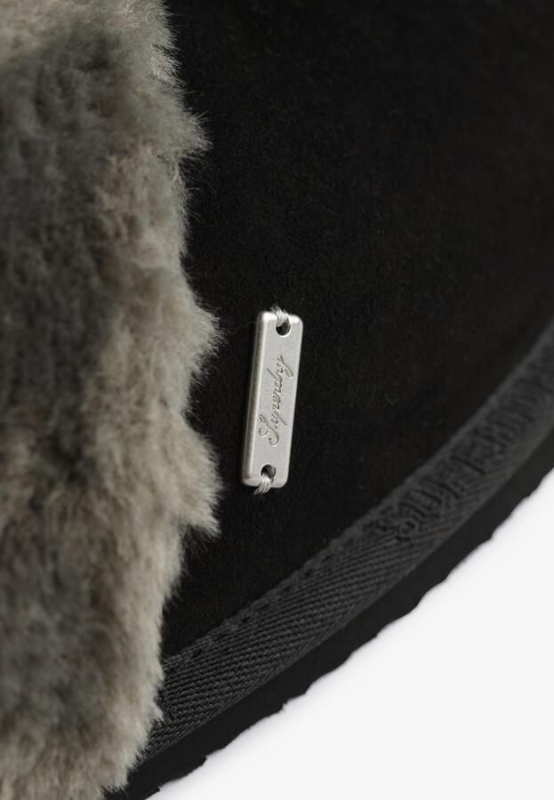 Superdry & Co Huisschoenen grijs zwart - Foto 3