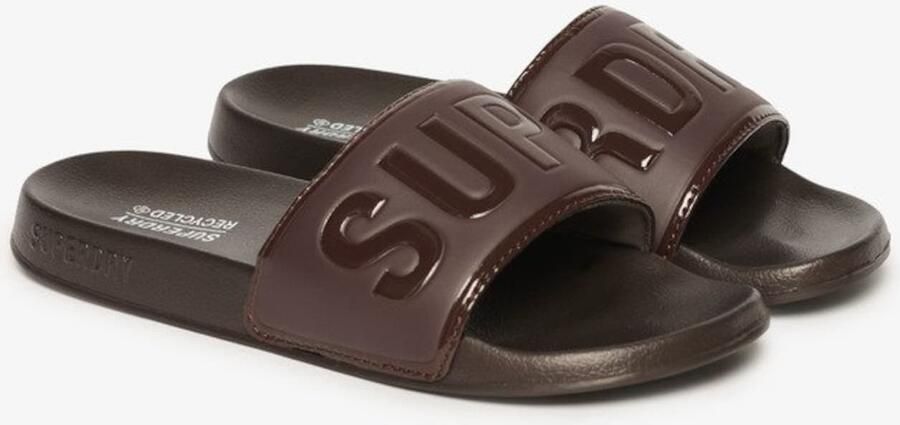 Superdry Code Core Vegan Pool Slippers Bruin Man - Foto 5