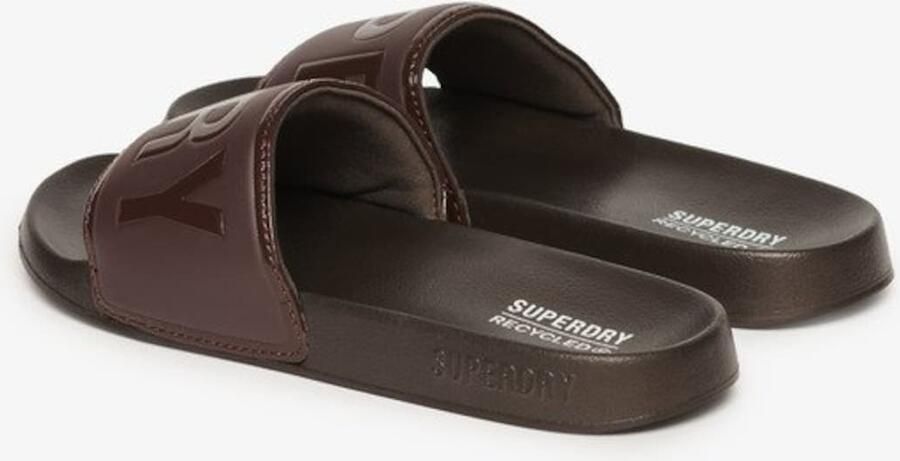 Superdry Code Core Vegan Pool Slippers Bruin Man - Foto 4