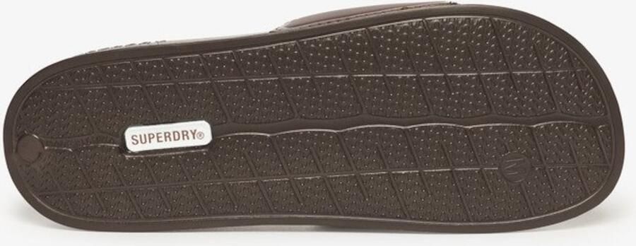 Superdry Code Core Vegan Pool Slippers Bruin Man - Foto 6