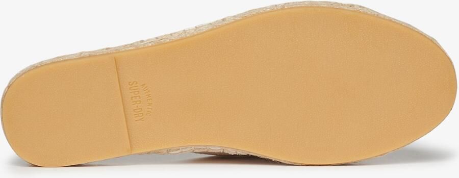 Superdry Espadrille slippers met gekruiste bandjes Dames - Foto 3