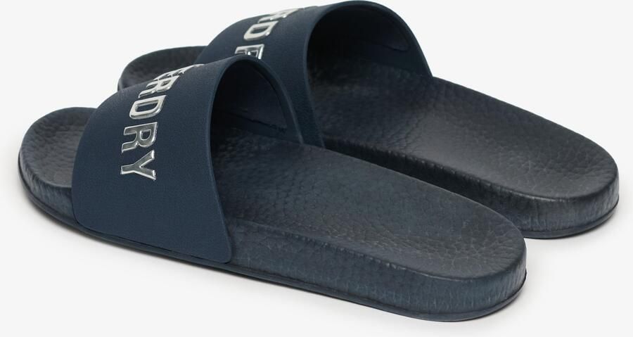 Superdry Premium Metallic Pool Sliders Relaxed Pasvorm Dames Slippers - Foto 4