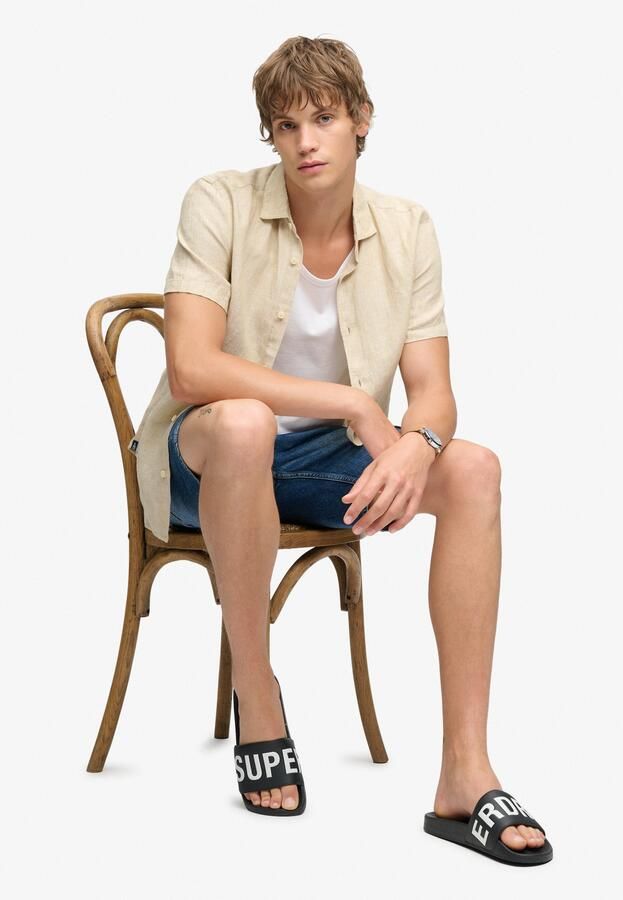 Superdry & Co Strand- badschoen zwart wit - Foto 5