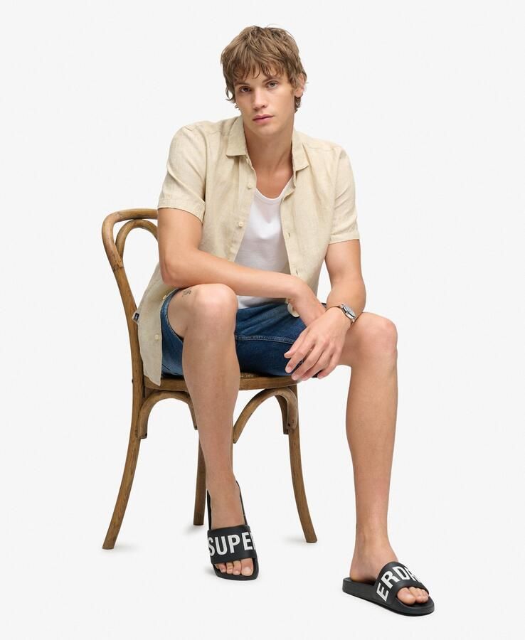 Superdry & Co Strand- badschoen zwart wit - Foto 6