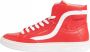 Superdry VEGAN BASKET OV HIGH TRAINER Red White (MF110078A 87I) - Thumbnail 2