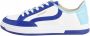 Superdry Vegan Lux Low Sneakers Heren White Navy Aqua - Thumbnail 2