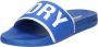 Superdry Sport Code Core Pool Slide badslippers kobaltblauw wit - Thumbnail 9