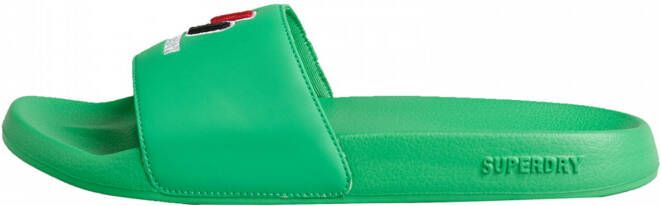 Superdry Code Essential Pool Slippers Groen Vrouw - Foto 2