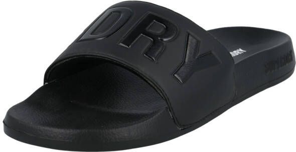 Superdry Sport Code Core Pool Slide badslippers kobaltblauw wit - Foto 6