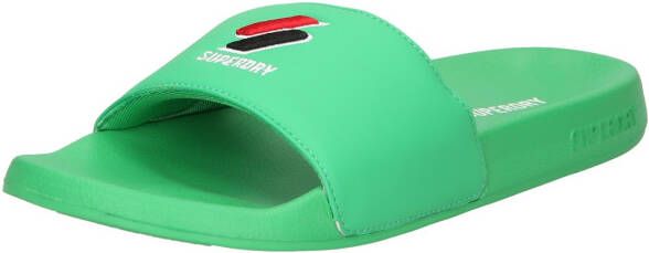 Superdry Code Essential Pool Slippers Groen Man - Foto 2