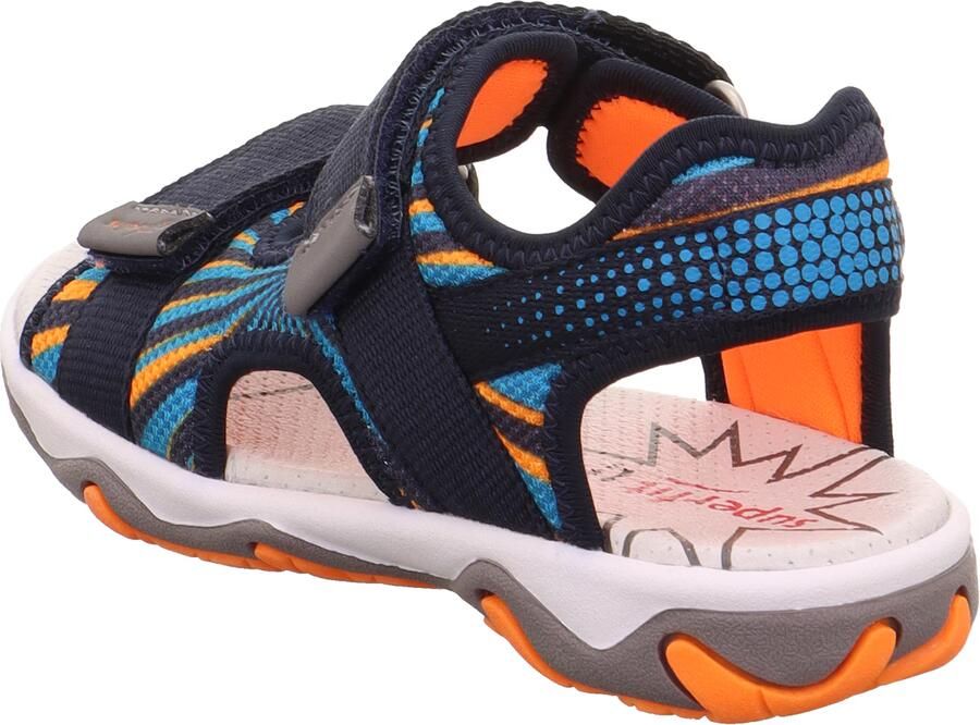 SUPERFIT Open schoenen 'MIKE 3.0' blauw marine oranje - Foto 3