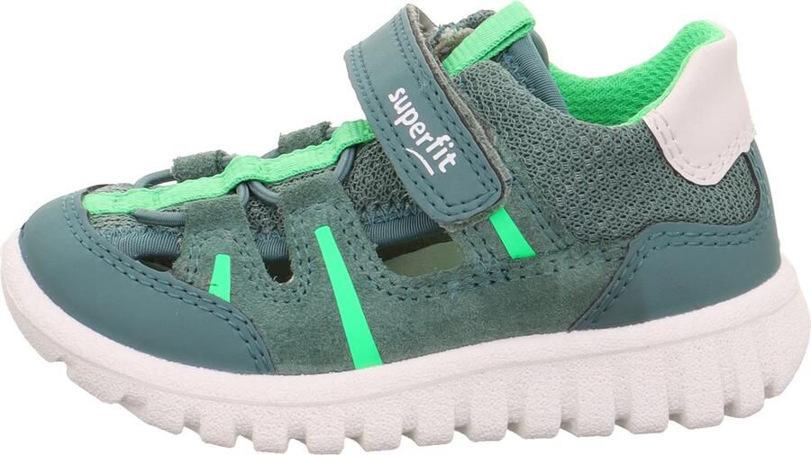 SUPERFIT Sandalen 'SPORT7 MINI' limoen spar wit - Foto 4
