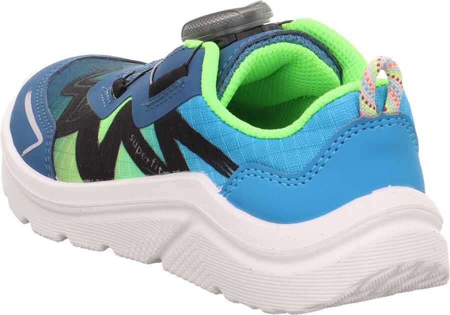 SUPERFIT Sneakers 'KICKS' blauw lichtblauw lichtgroen zwart - Foto 4