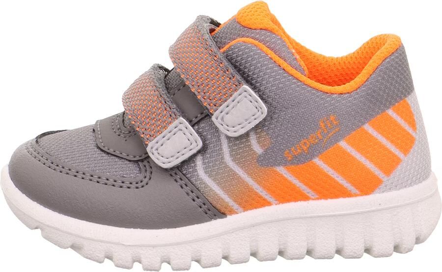 Superfit Kid's Sport7 Mini D Vrijetijdsschoenen hellgrau oranje - Foto 5