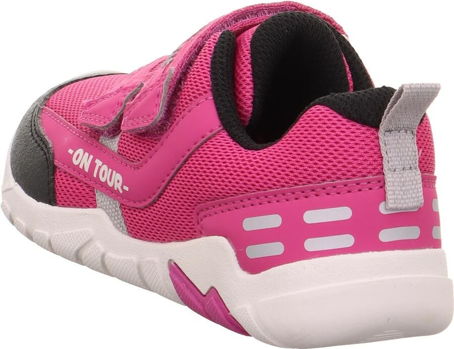 SUPERFIT Sneakers 'TRACE' grijs pink wit - Foto 3
