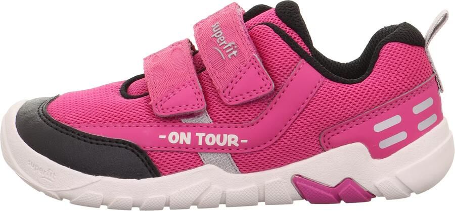SUPERFIT Sneakers 'TRACE' grijs pink wit - Foto 4