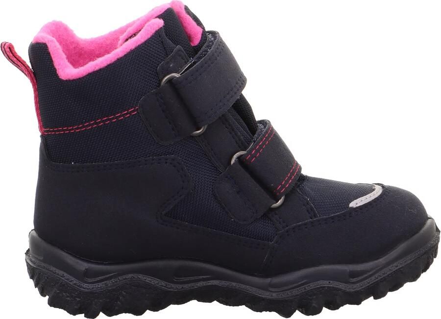 SUPERFIT Snowboots 'HUSKY' navy zilvergrijs fuchsia - Foto 2