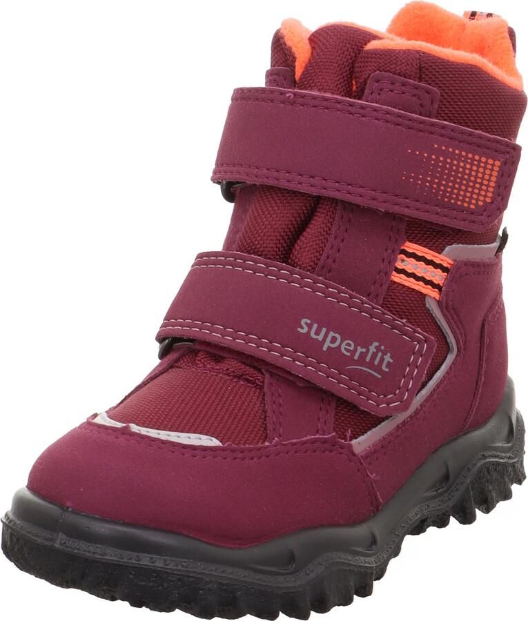 SUPERFIT Snowboots 'HUSKY' zilvergrijs koraal bourgogne