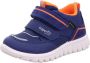 Superfit Blauw-Oranje Velcroschoen - Thumbnail 4