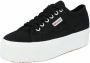 Superga 2790 Cotw Linea Up And Down Fashion sneakers Schoenen black white maat: 37 beschikbare maaten:37 - Thumbnail 4