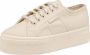 Superga 2790 Cotw Line Up And Down Lage sneakers Dames Beige - Thumbnail 4
