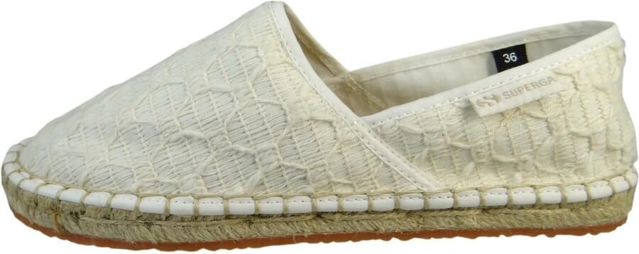 SUPERGA Espadrilles natuurwit