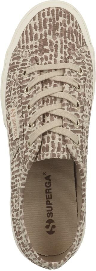 SUPERGA Sneakers laag ' 2750 Jaguar Print ' chamois mokka - Foto 6