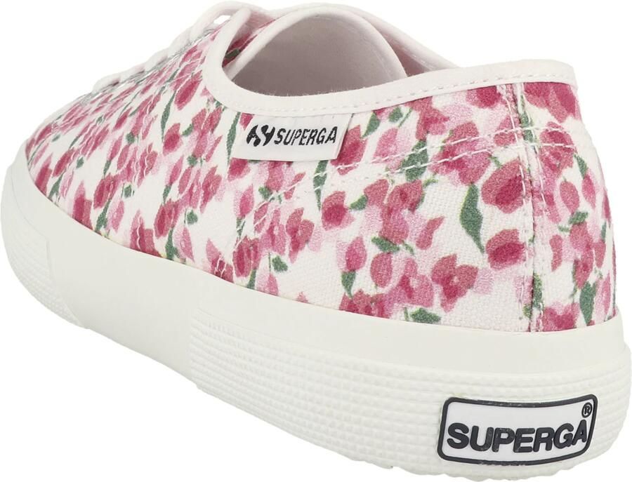 SUPERGA Sneakers laag '3750 Bouganvillea' groen lichtroze rood wit - Foto 2